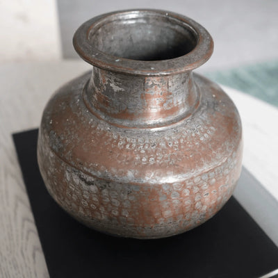 Hammered Copper Vase - Calla Collective