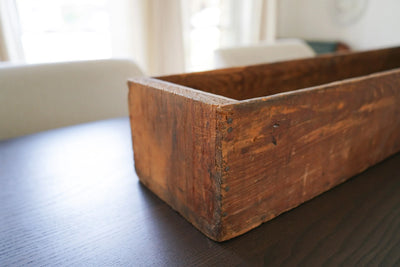 Long Wood Planter Box Decor Calla Collective  